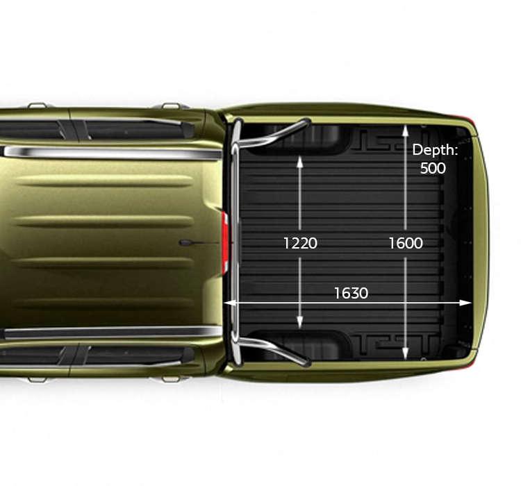 Розміри кузова Peugeot Landtrek