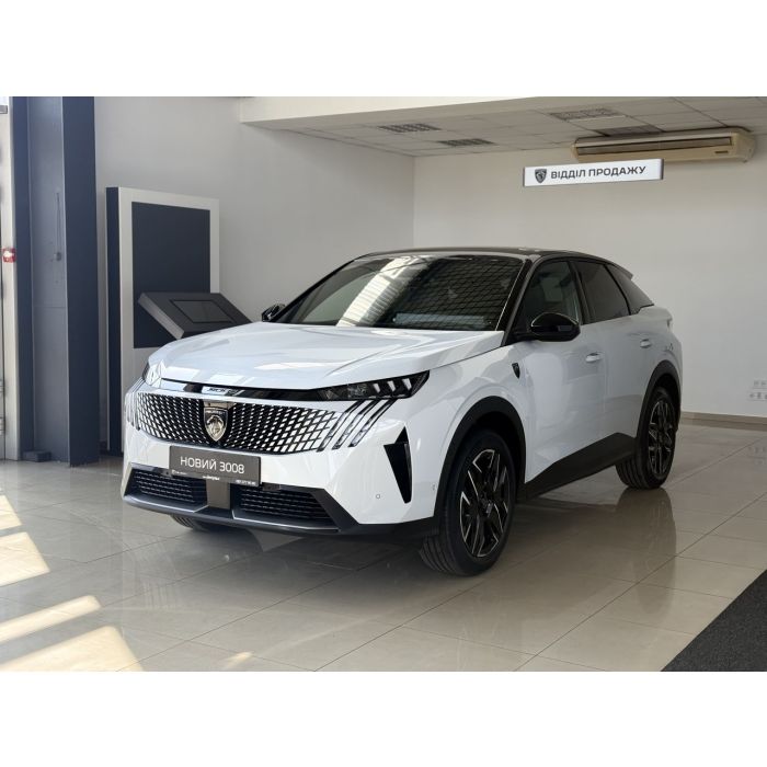 Новий Peugeot 3008 1.2 Hybrid GT 136 к.с. АКПП-6