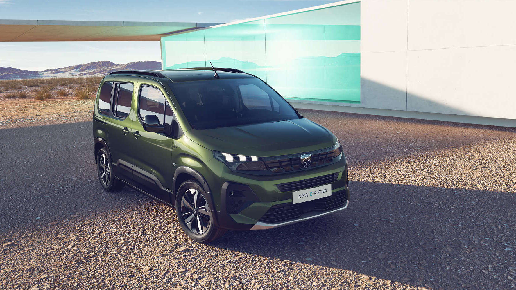 PEUGEOT представляє Новий E-RIFTER: багатофункціональний електромобіль для відпочинку та роботи